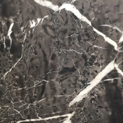 London Black Marble Charcoal 2414