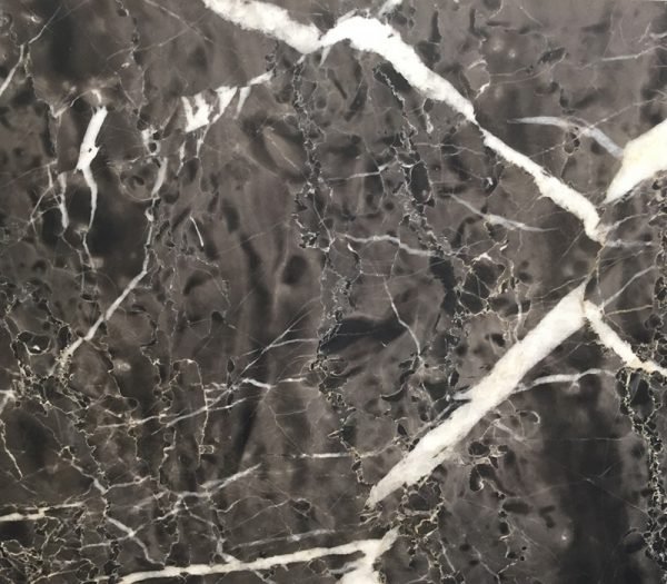 London Black Marble Charcoal 2414